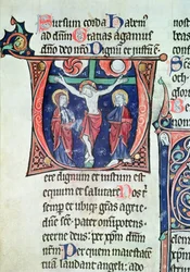 Kreuzigung, aus Missel de la Consecration de l